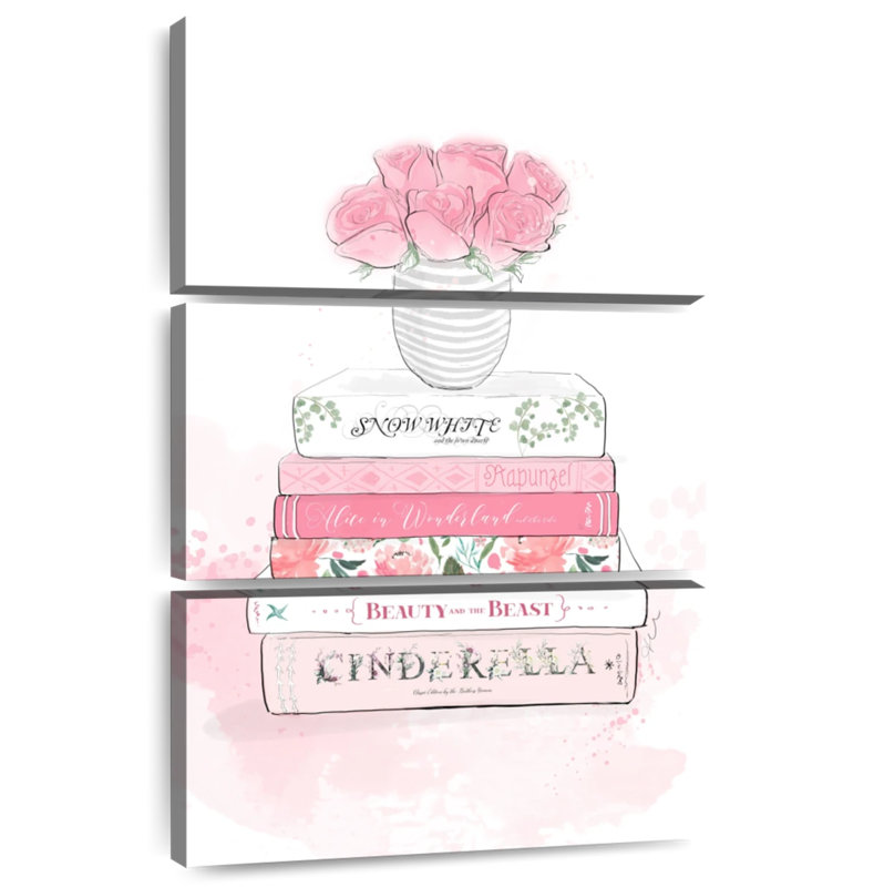 Keiraleigh Belle's Library, 74" H x 48" W