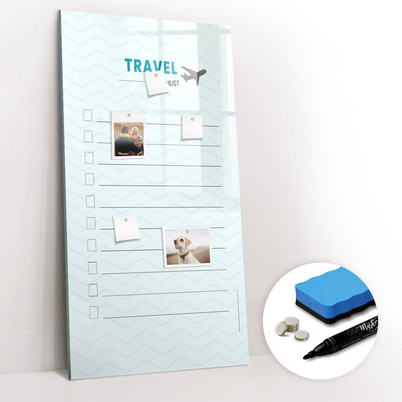 Magnetic Glass Dry Erase Board