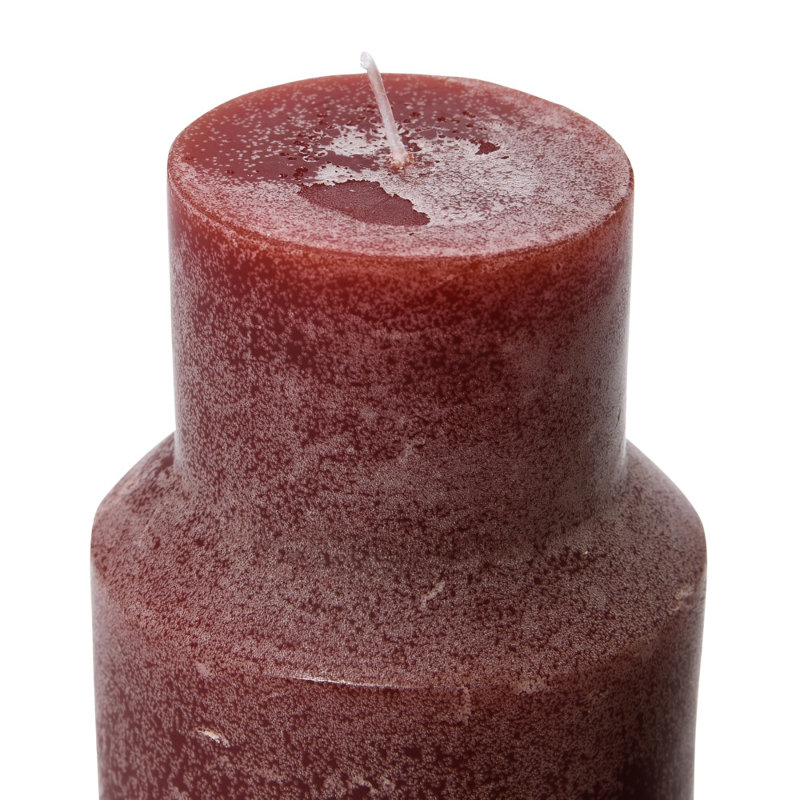Bougie totem non parfumée, Mauve clair
