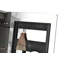 40 po X P 30 po Grande armoire à pharmacie rectangulaire en aluminium avec miroir H H