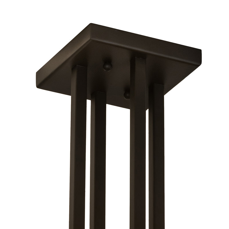 plafonnier semi-encastré 4 lumières 22 po