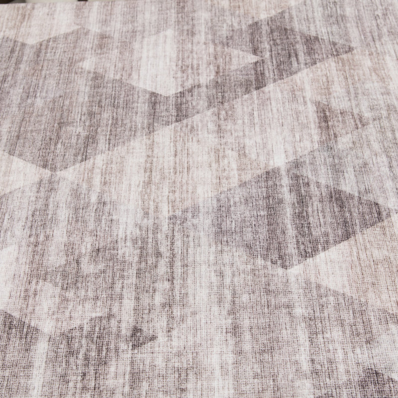 Washable Geometric Indoor Rug, Rectangle 7'6" x 9'6"