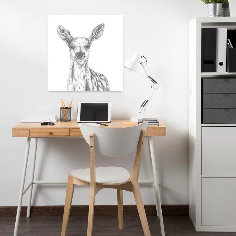 Art mural contemporain de style abstrait, H 18" x l 18"