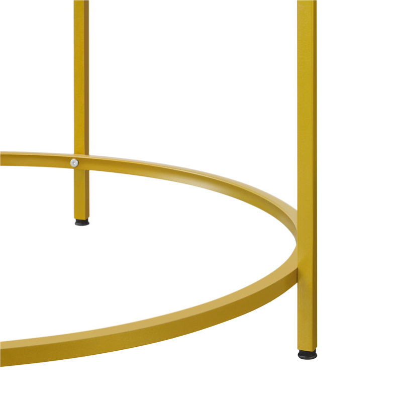 Frame Coffee Table, Mustard Gold