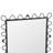 36" Metal Mirror