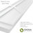 True Fit PVC Shaker Fixed Mount Shutters-70767747-70767748-70767755
