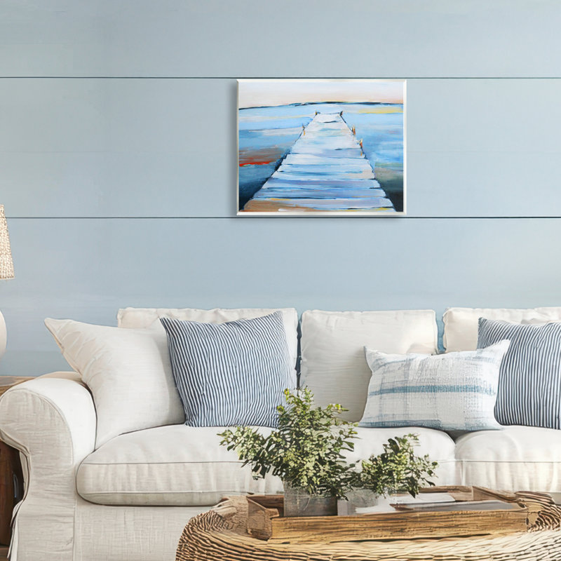 Plaque murale Wet Dock Seascape, design par 1x