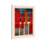 «Geometric Red and Blue» par Joss & Main - reproduction de cadre photo-68916490-68916487