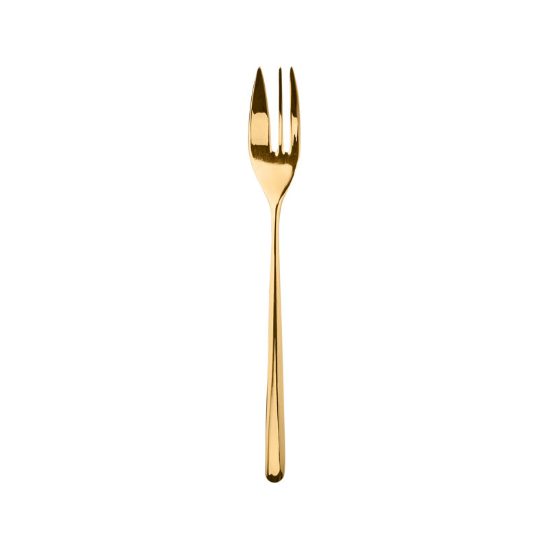 Fourchette à gâteaux Linea - 48 pièces, Oro