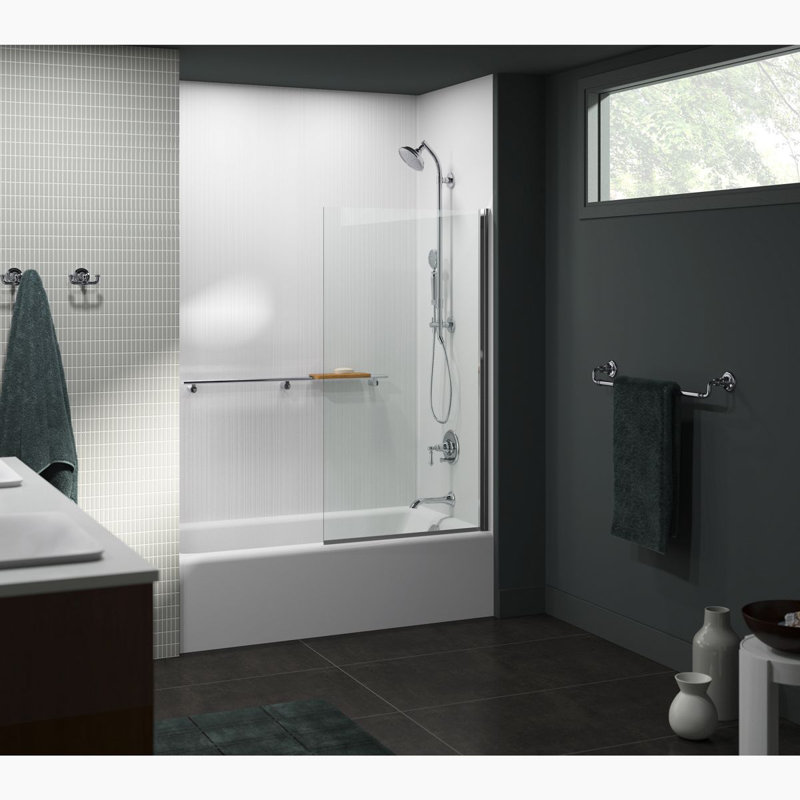 Bellwether 60" x 32" Soaking Bathtub, Dune, Right