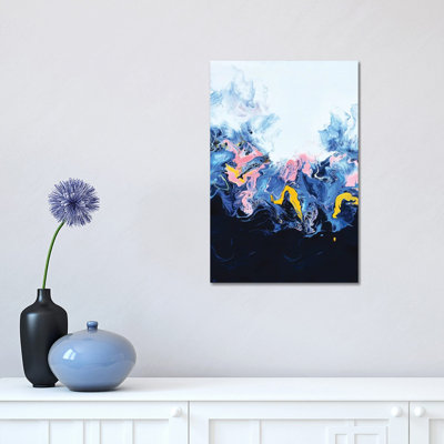 Deep Blue Rainbow - Print on Canvas