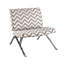 Chaise d'appoint en tissu confortable et élégante pour le décor du salon et de la chambre à coucher-720752123