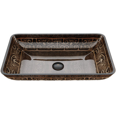 Lavabo de salle de bain rectangulaire Donatello