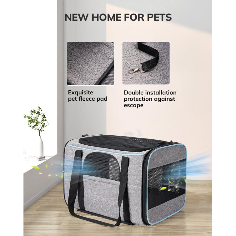 https://assets.wfcdn.com/im/65348823/resize-h755-w755%5Ecompr-r85/2564/256411298/Cat+Carrier+With+Wheels+Airline+Approved%2C+Pet+Dog+Carrier+With+Wheels+For+Small+Dogs%2C+Rolling+Cat+Carrier+For+Large+Cats+Puppy+Stroller+Detachable+And+Foldable+Pet+Travel+Bag+Gray.jpg