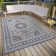 Flair Flatweave Blue/Brown Recommended Use Rug