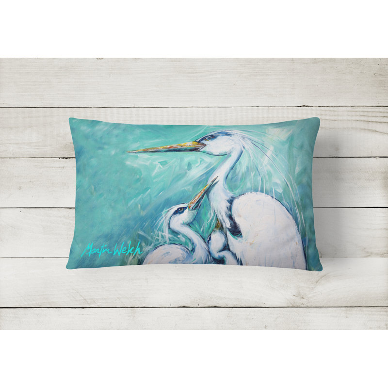 Mother's Love Outdoor Reversible Throw Pillow