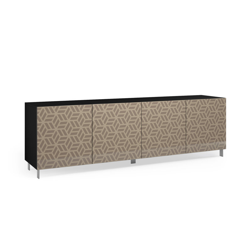 Badgett 4 -Door Accent Cabinet