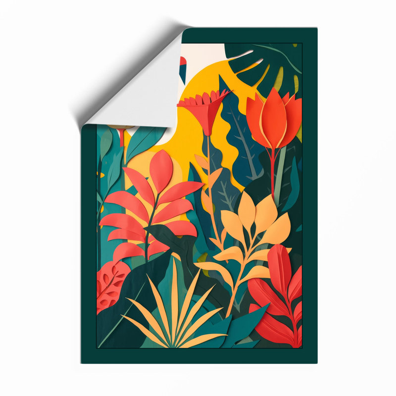 Garden Abundance Botanical - Framed Print, A3 - 42.0 x 29.7 cm, Unframed