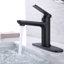 Robinet de salle de bain monotrou