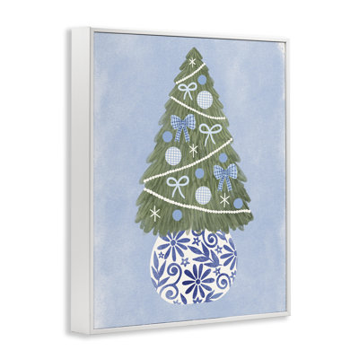 Arbre de Noël, estampe numérique, design par Taylor Shannon Designs