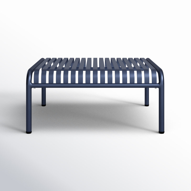 Table basse d'extérieur Winchester, Bleu très foncé