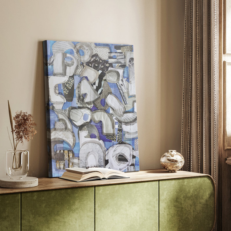 Port méditerranéen I - galerie Cavas sur mesure, H 27 po x l 18 po