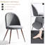Chaise de bureau rembourrée avec dossier haut Timm Elegant-1295263456