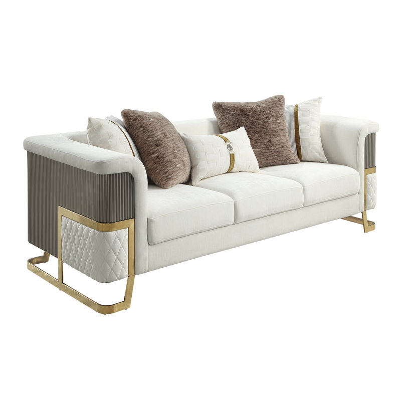 Valencia Luxe Statement Sofa, White