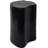 Black 21 Irregular End Table With Split Design, Small Space For Indoor Outdoor Use, And Fiberglass Materials-1054440804