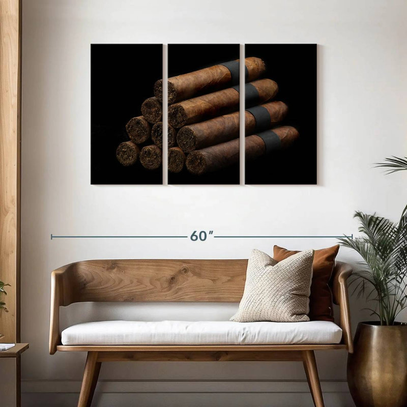 Senne Robusto Cigar Pyramid, 28" H x 45" W