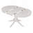 Roane 5 - Piece Extendable Dining Set with Round Extendable Dining Table and 4 Upholstered Dining Chairs-2124763683-2124763681-2124763680