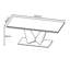 Durst Trestle Coffee Table