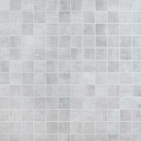 Holland 2 in. x 2 in. Grid Matte Porcelain Tile, Fog Gray Matte
