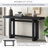 59.1" Painted Entryway Table With Pine Veneer,Unique Triple Rectangle Design Console Table With Thick Pine Wood Legs,Extra Long Sofa Table Versatile For Hallway, Living Room,Kitchen-213097815