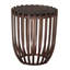 Table d'appoint moderne avec table de bout et plateau de table en verre