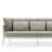 Mayrely 74.8'' Wide Rectangle Aluminum Patio Sofa with Cushions