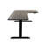 Adjustable L-Shaped Metal Base Standing Desk-641930408