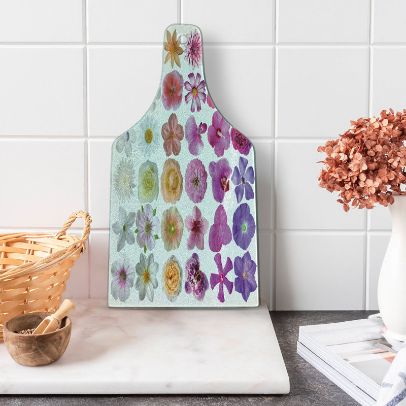 Planche à découper en verre trempé Ambesonne