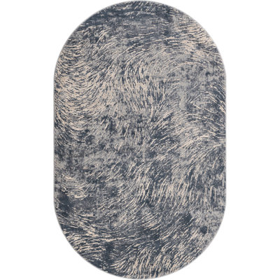 Tapis contemporain Araceli couleur bord de mer