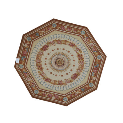 Aubusson Renaissance Wool Moroccan Area Rug