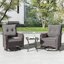 Ensemble de chaises pivotantes et rotatives Imalai-1454720261