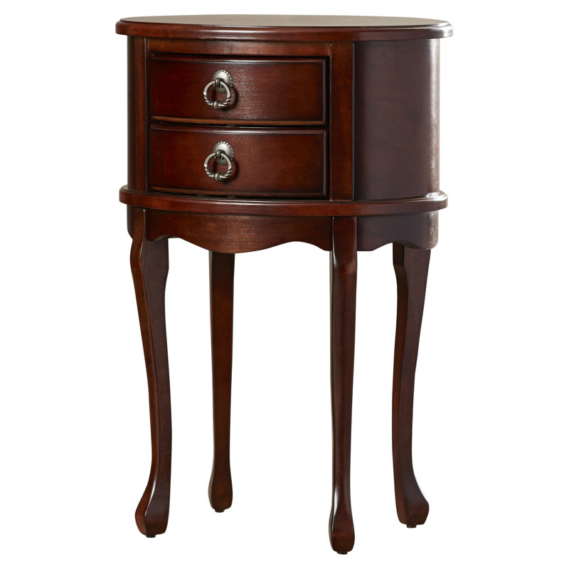 Whitley Oval Side Table, Plantation Cherry