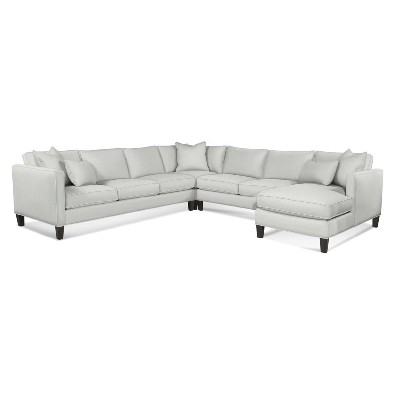 Sectional, Black, Right Hand Facing, Elite Ash; 0321-83