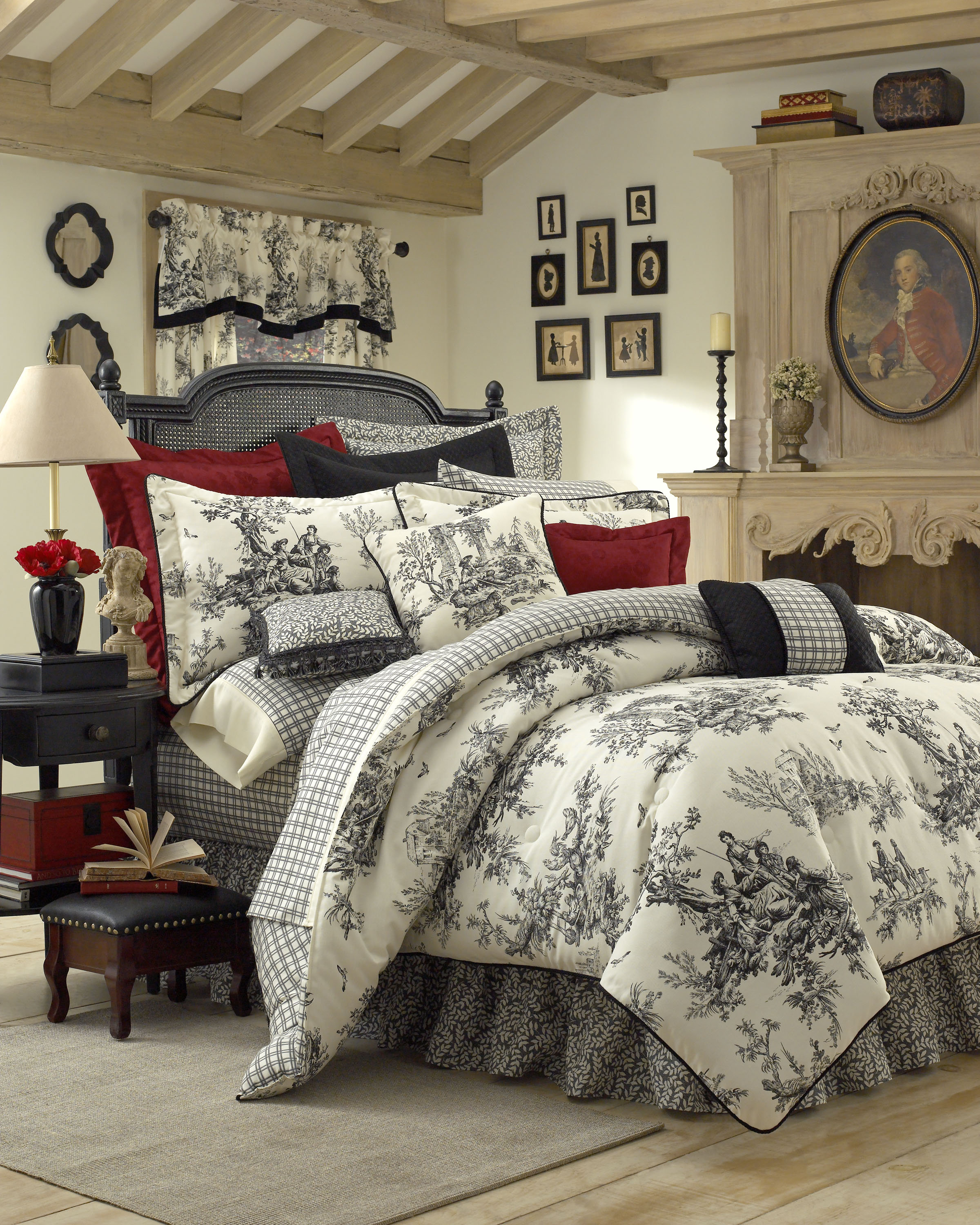 thomasville at home Bouvier Cream Black Farmhouse / Country Duvet Cover & Reviews | Wayfair