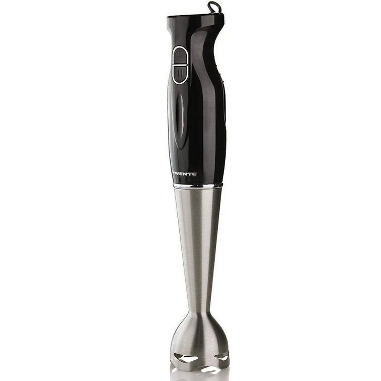 Ovente Multi Purpose Immersion Hand Blender with Steel Blades