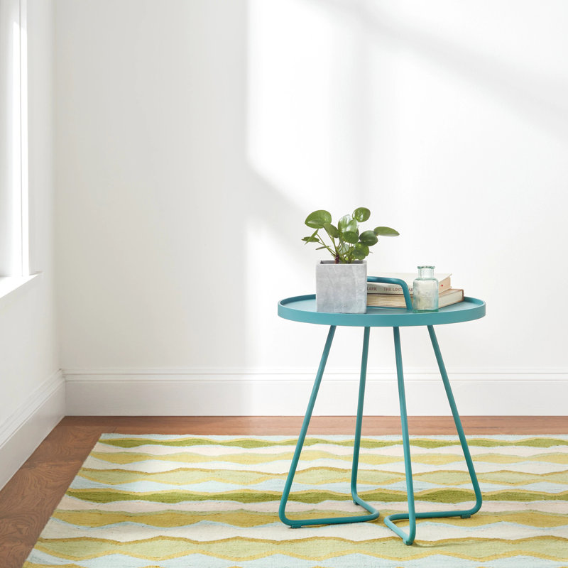 Tapis de sécurité intérieur / extérieur tissé à la main, Rectangle 8 pi 6 po x 11 pi 6 po