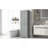 Tall Bathroom Storage Cabinet, Freestanding Storage Cabinet with Drawer and Adjustable Shelf, MDF Board with Painted Finish, Grey-1996467902