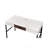 Verster Natural & Black Finish Writing Desk W/USB-900600173