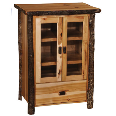 Armoire média Fireside Lodge Hickory