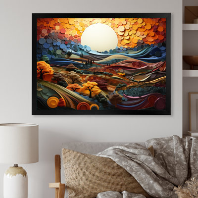 «Countryside Fusion Unveilé I» sur toile